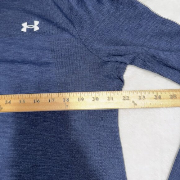 Lot Of 3 Mens Under Armour Long Sleeve Shirts Black Blue Maroon Size XLarge - Picture 7 of 11